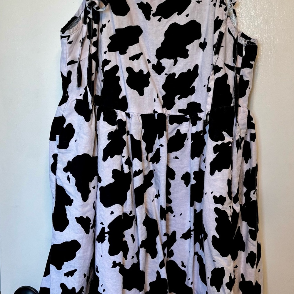 Tuesday of California Cowprint Slip Dress